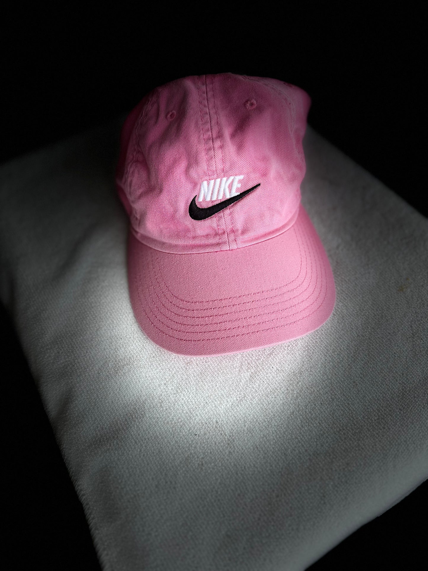 Pre-Loved Nike Heritage86 Futura Cap – Ocean Rescued in Washed Pink