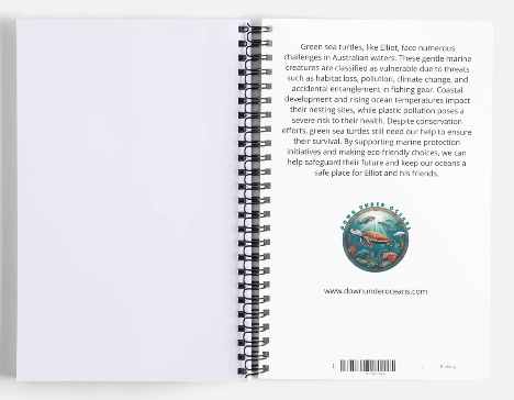 The Elliot Green Sea Turtle Notebook