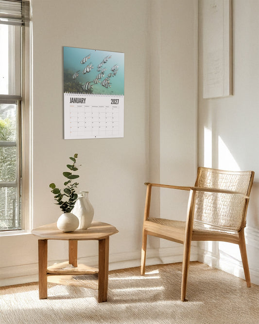 Sydney's Underwater World - Wall Calendar 2027 (Australia and Europe)